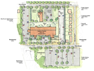 Crawford Judicial Center Site Plan